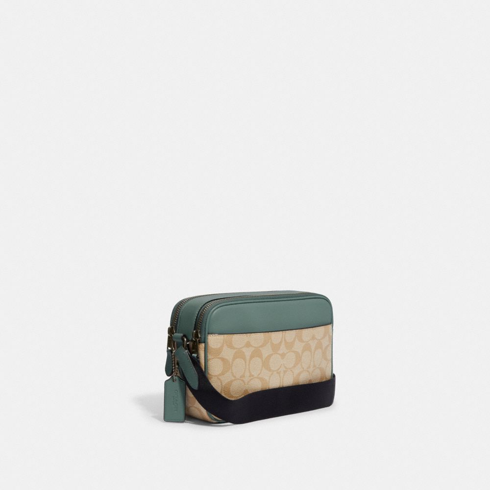 Graham crossbody in signature leather hot sale