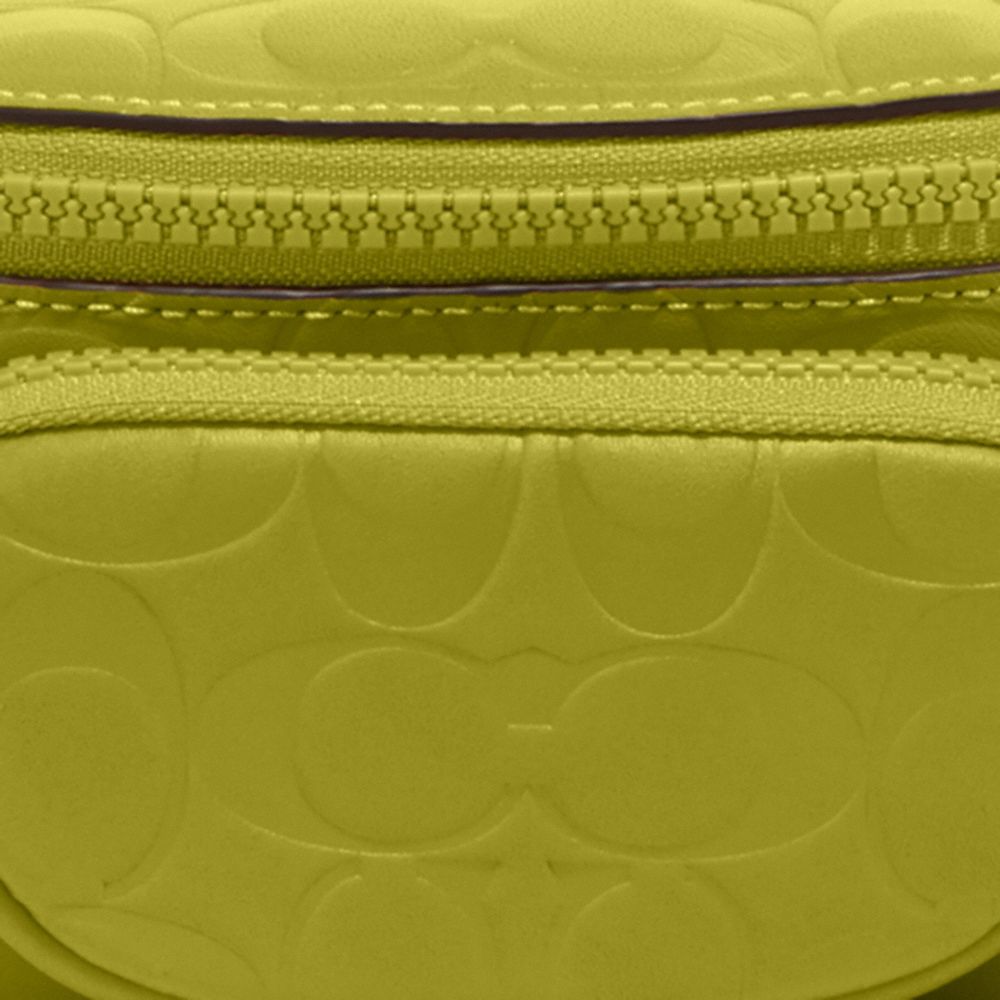 COACH®,Sprint Belt Bag 24 In Signature Leather,,Detail View