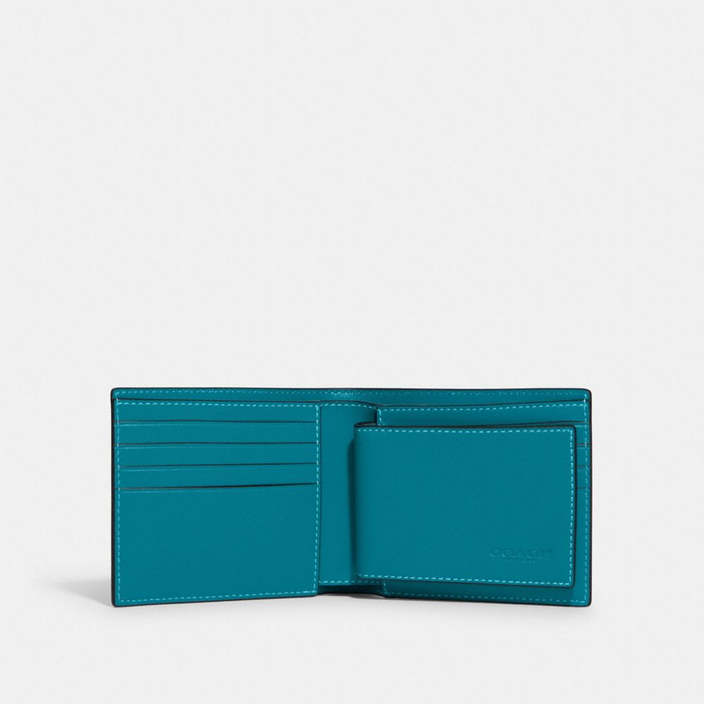 Coach 3-in-1 Leather Billfold Wallet