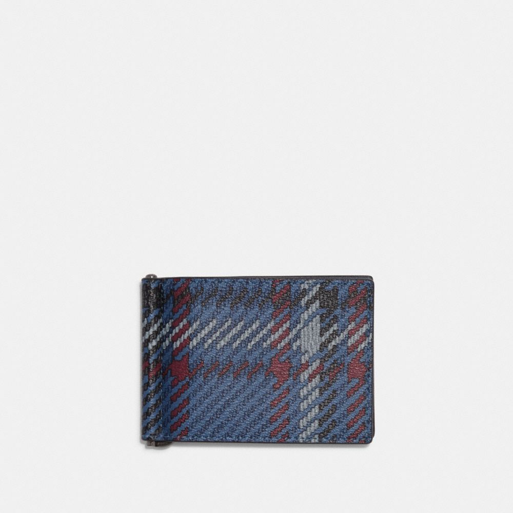 Burberry Unisex Multi-Color Leather Logo Print Credit Card Case