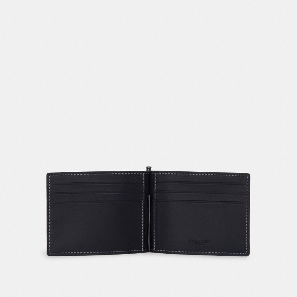 Coach wallet cheap with money clip