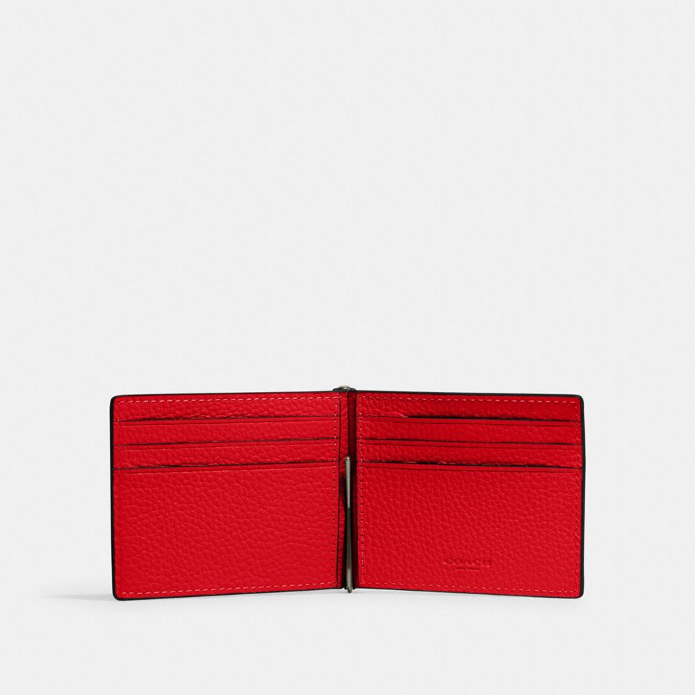 Coach discount clip wallet