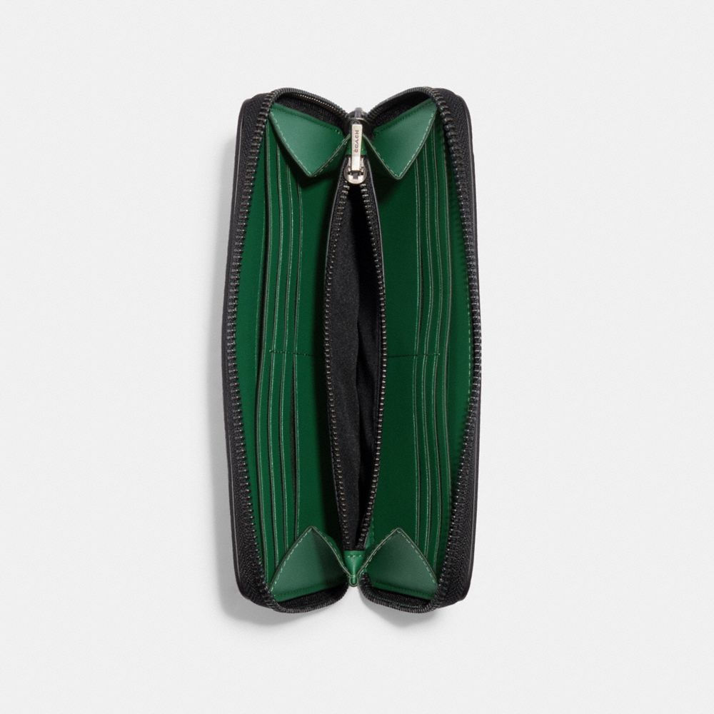 COACH®,アコーディオン ウォレット・トロンプルイユ プリント,長財布,