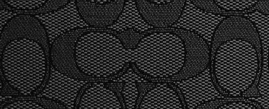 COACH®,SAC À BANDOULIÈRE STANTON EN JACQUARD EXCLUSIF,Faux cuir,Argenté/Anthracite/Noir