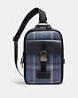 Track Pack With Plaid Print