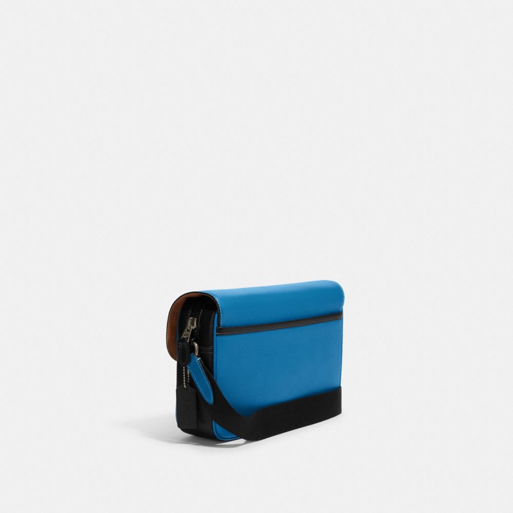 C De Cartier Mini Tiff Blue Sea Green Taurillon Leather Cross Body Shoulder  Bag