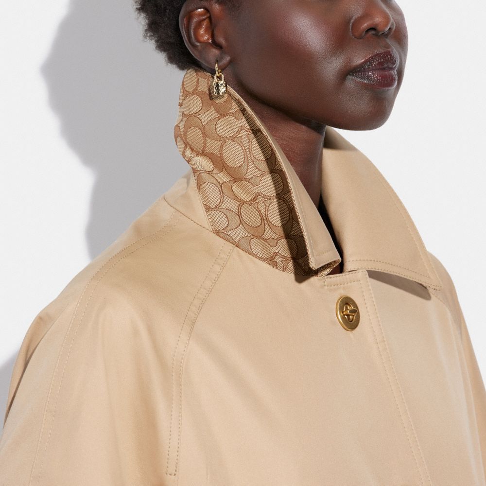 Trenchy Swing Coat