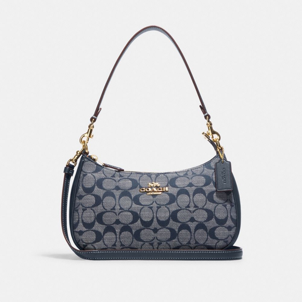 COACH®  Teri Shoulder Bag In Signature Chambray