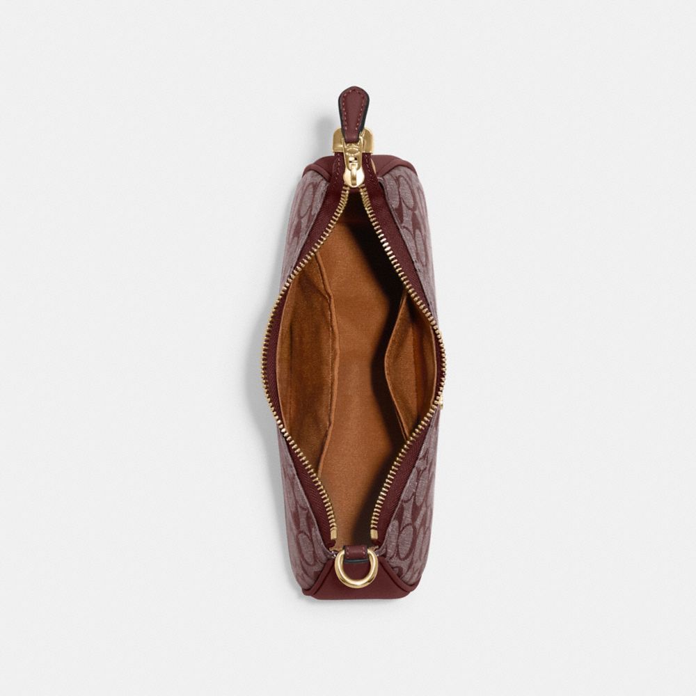 COACH®,Teri Shoulder Bag In Signature Chambray,,Inside View,Top View