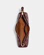 COACH®,TERI SHOULDER BAG IN SIGNATURE CHAMBRAY,Medium,Gold/Wine Multi,Inside View,Top View