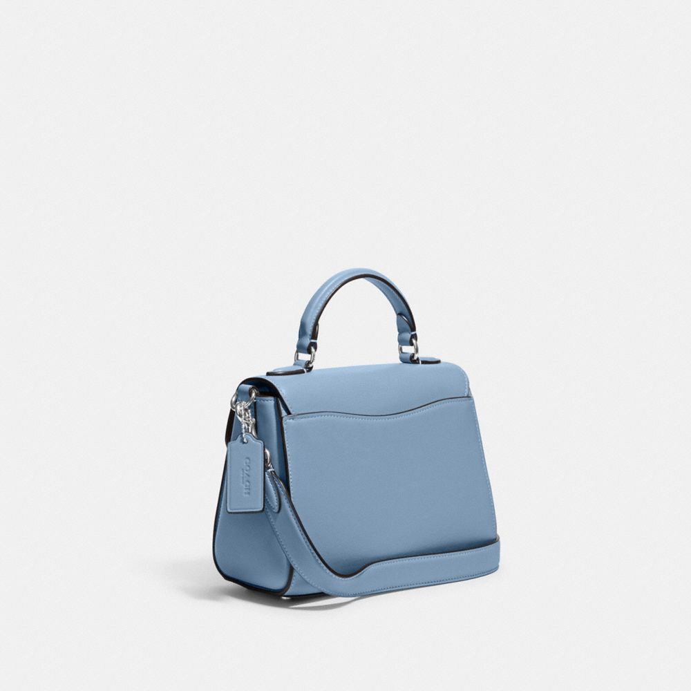 COACH Tabby Top Handle 20 With Signature Canvas Detail