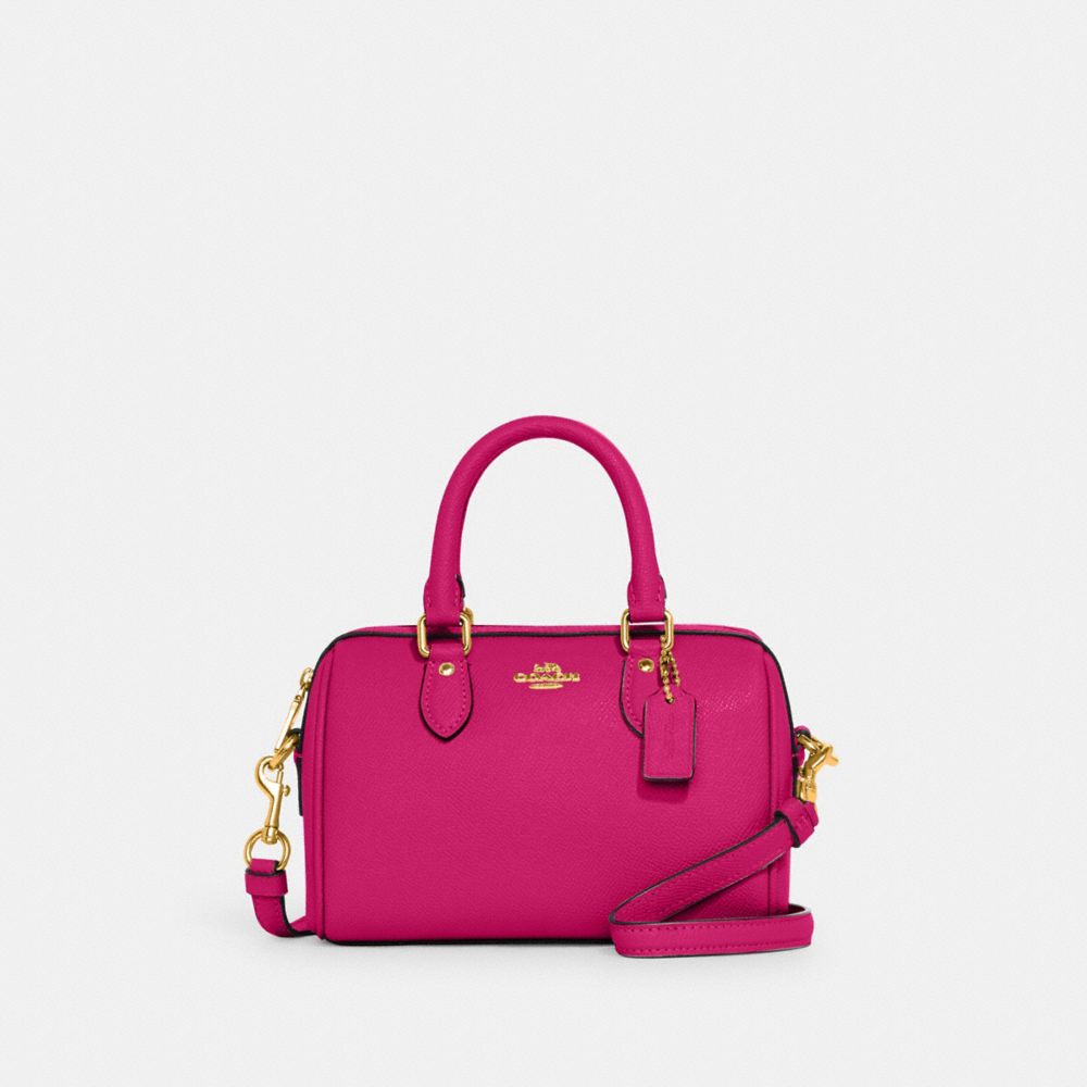 coach pink bag