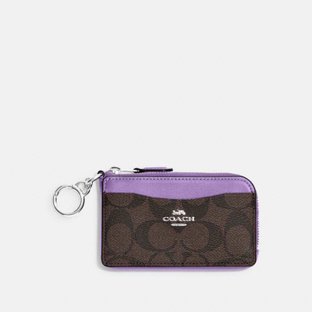 コーチ COACH カードケース シグネチャー コーテッド キャンバス