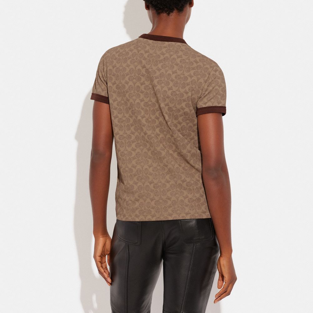 【国内即発】 カッコいい！COACH★ヴァーシティTシャツ cn126_nav_a0