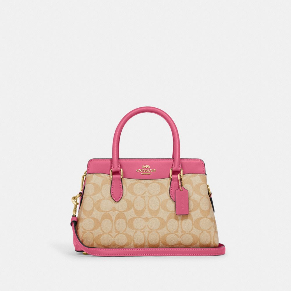 COACH Outlet Mini Darcie Carryall Bag In Signature Canvas