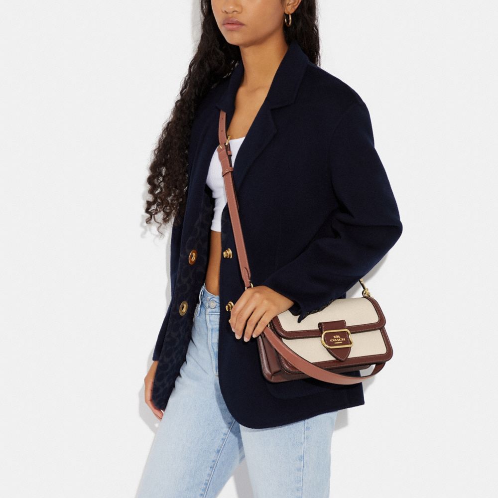 COACH®,Morgan Shoulder Bag,,Detail View