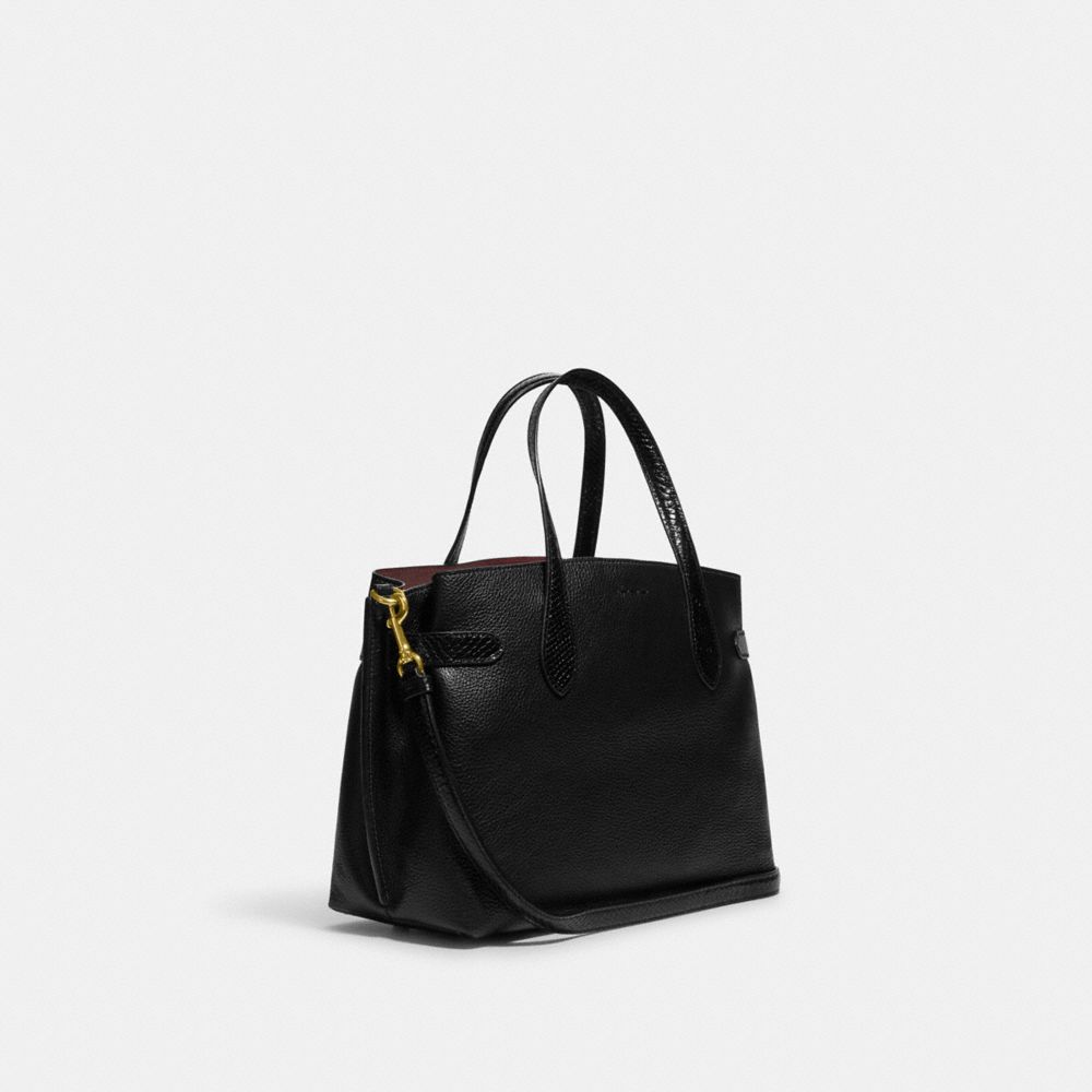 COACH®,FOURRE-TOUT HANNA,Or/Noir multi,Angle View