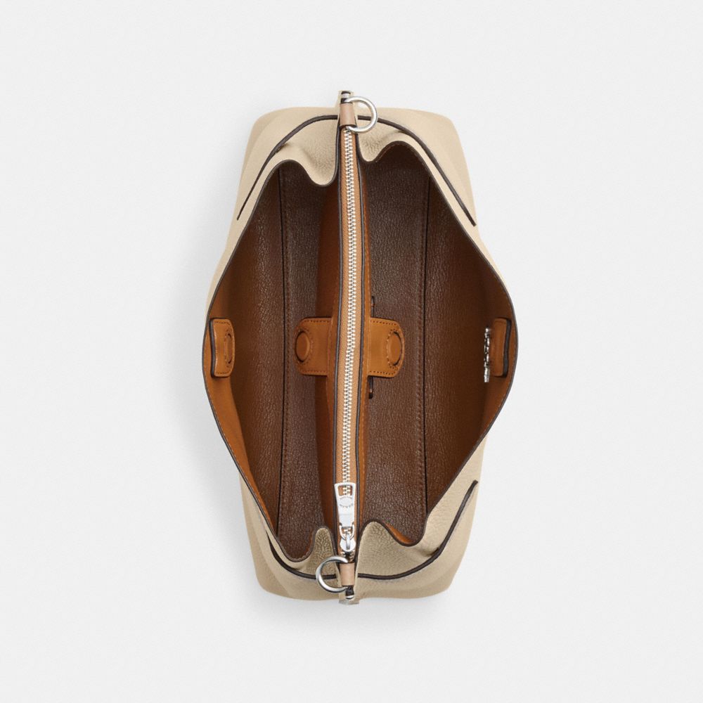 COACH®,Hanna Shoulder Bag,,Inside View,Top View