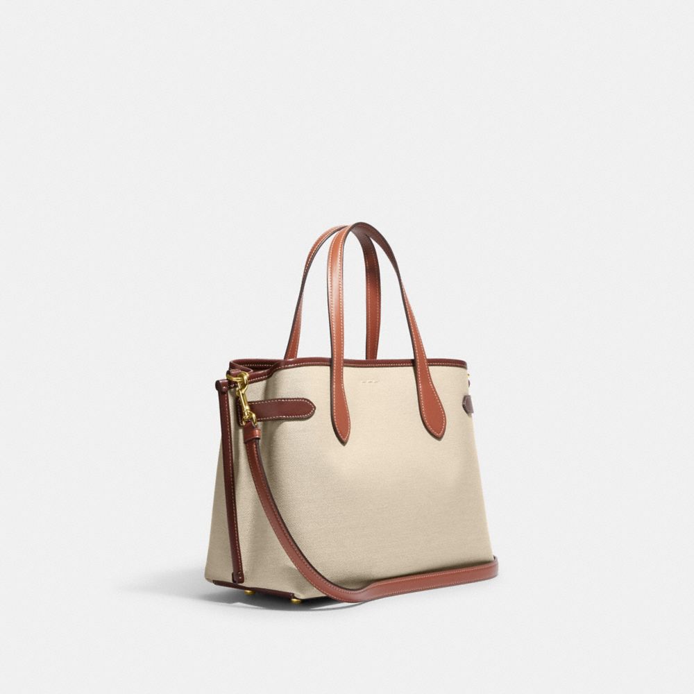 COACH®,Hanna Carryall Bag With Coach,,Angle View