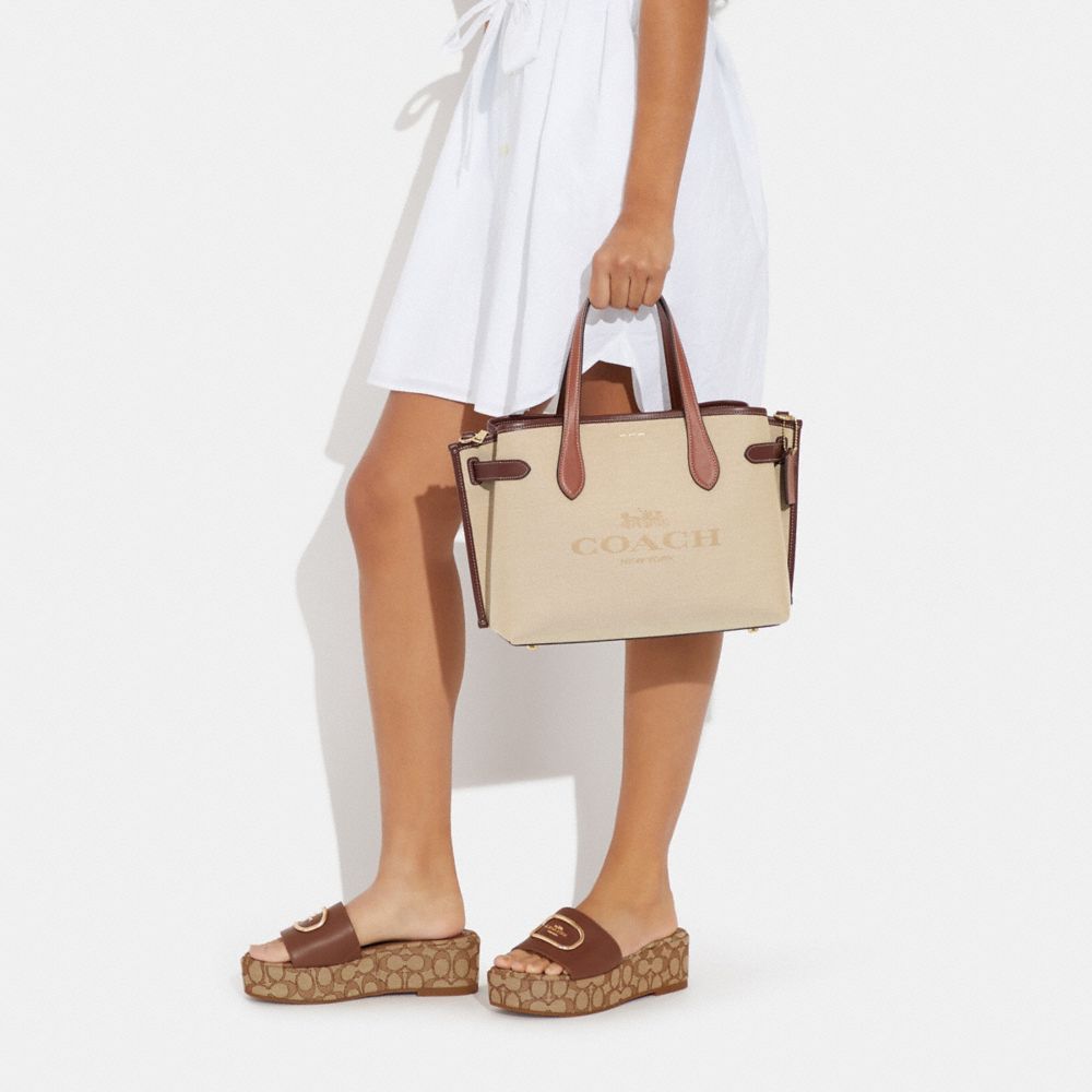 COACH®,Hanna Carryall Bag With Coach,,Detail View