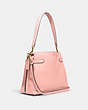COACH®,HANNA SHOULDER BAG,Cuir,Or/Rose coquille,Angle View