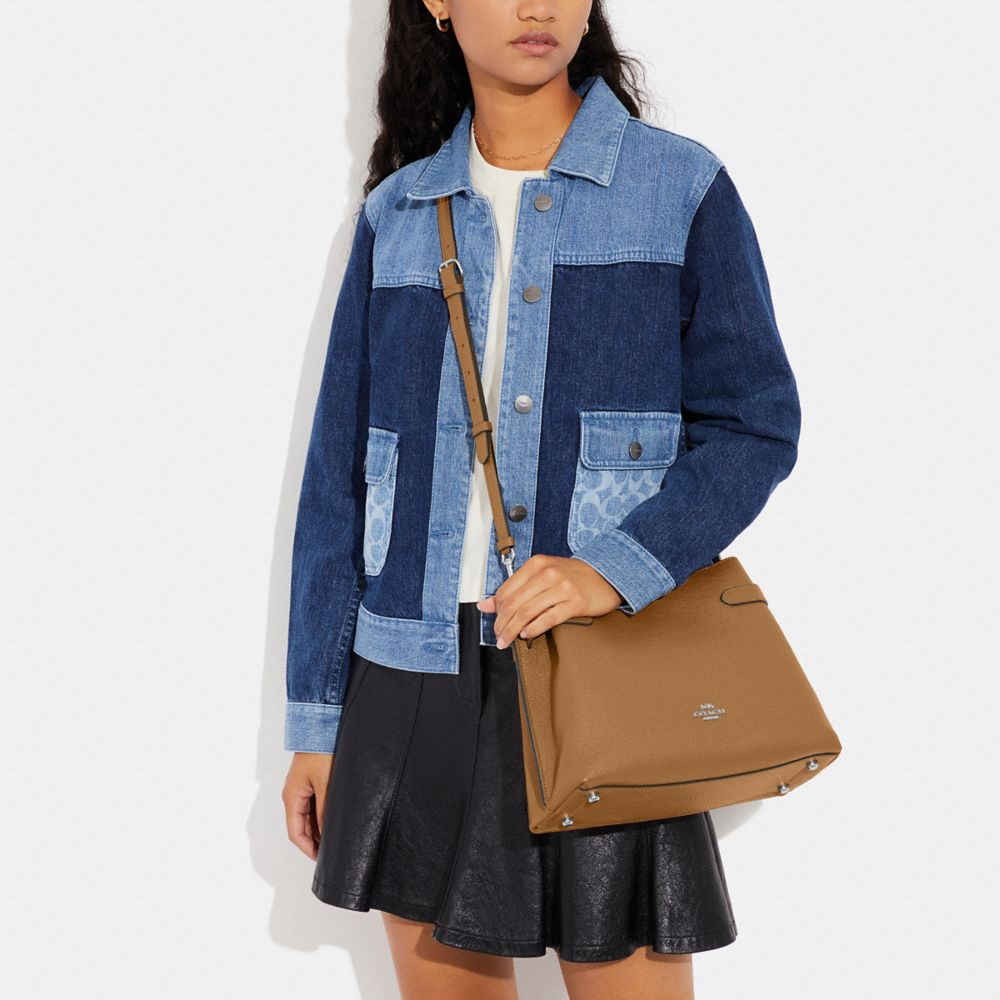 COACH®,Hanna Shoulder Bag,,Detail View