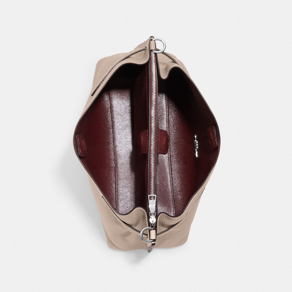 COACH®,Hanna Shoulder Bag,,Inside View,Top View