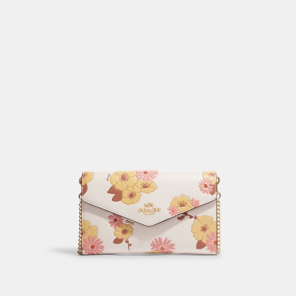 Coach envelope clutch sale