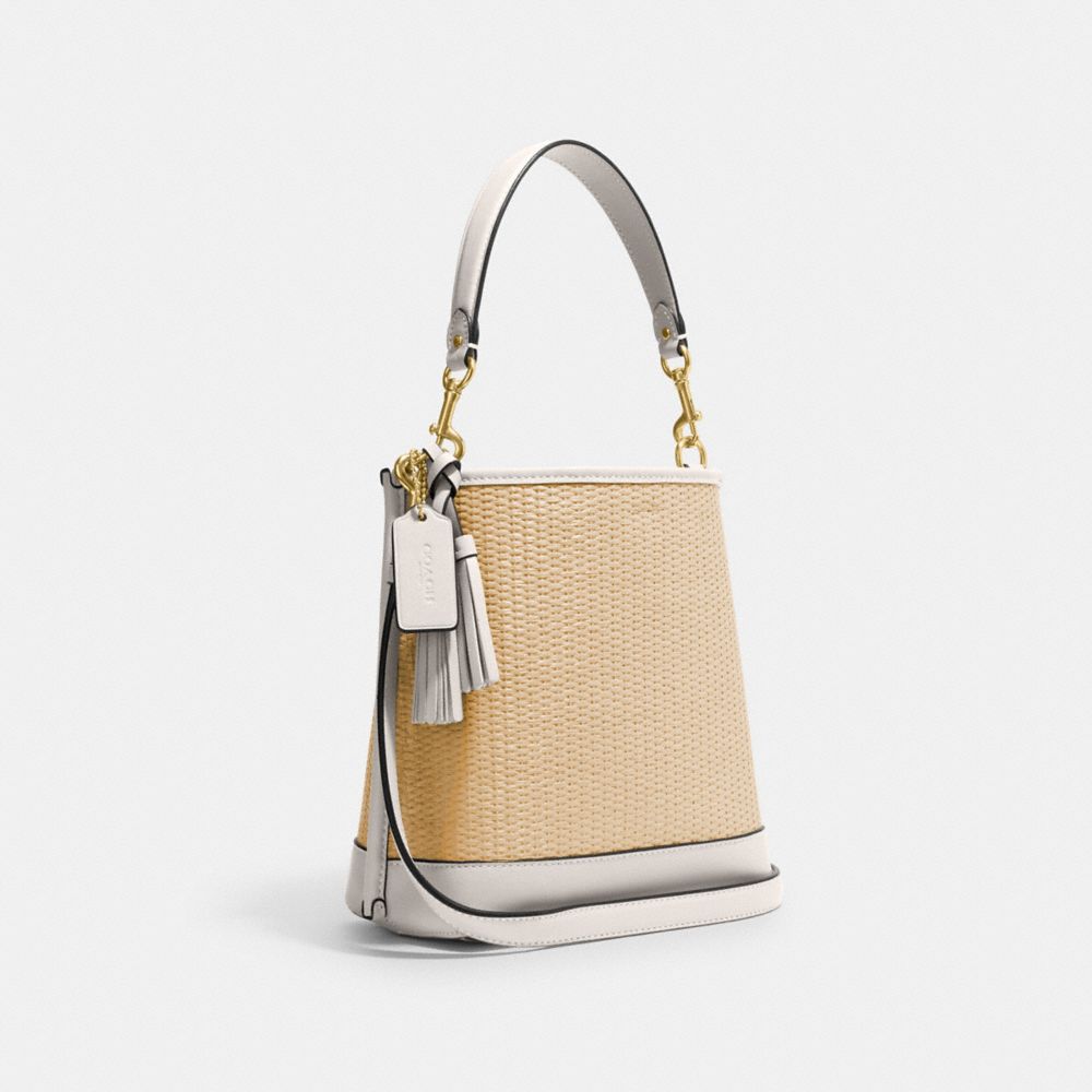 COACH Outlet Mollie Bucket Bag 22 In Straw