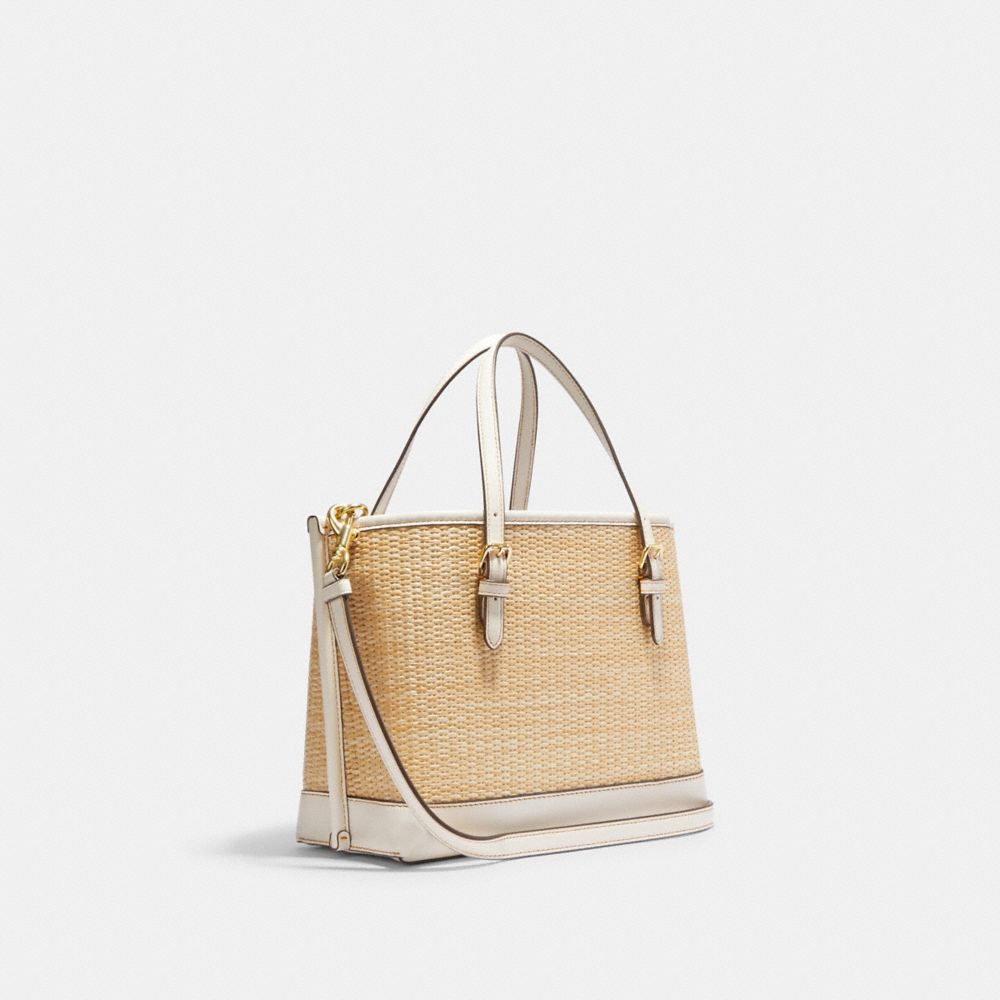 Coach discount straw handbags