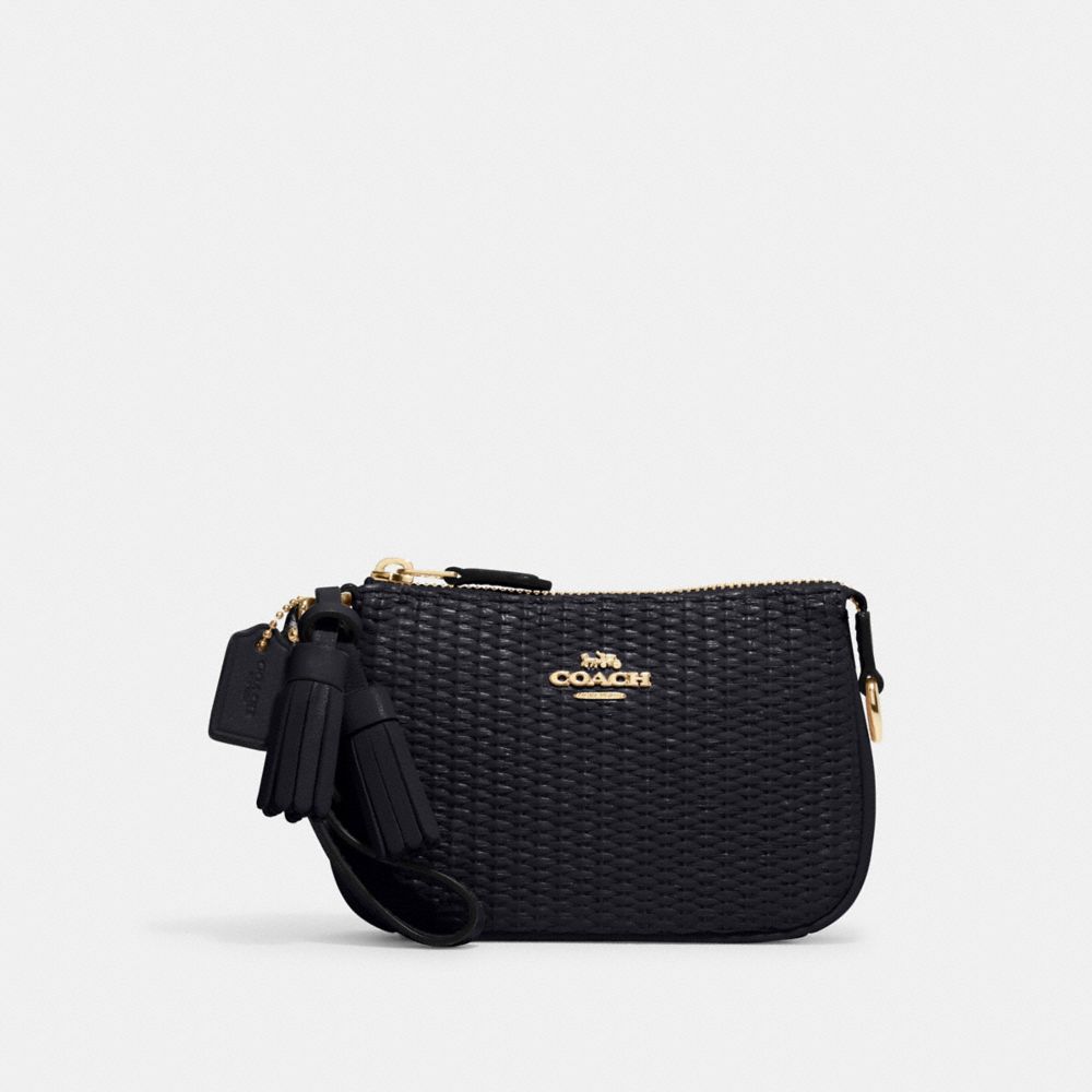 Coach Nolita 15 In Straw Midnight Navy