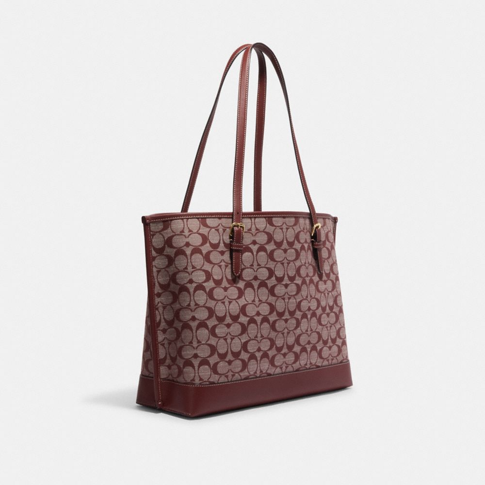  Coach Town Tote, Wine : Clothing, Shoes & Jewelry