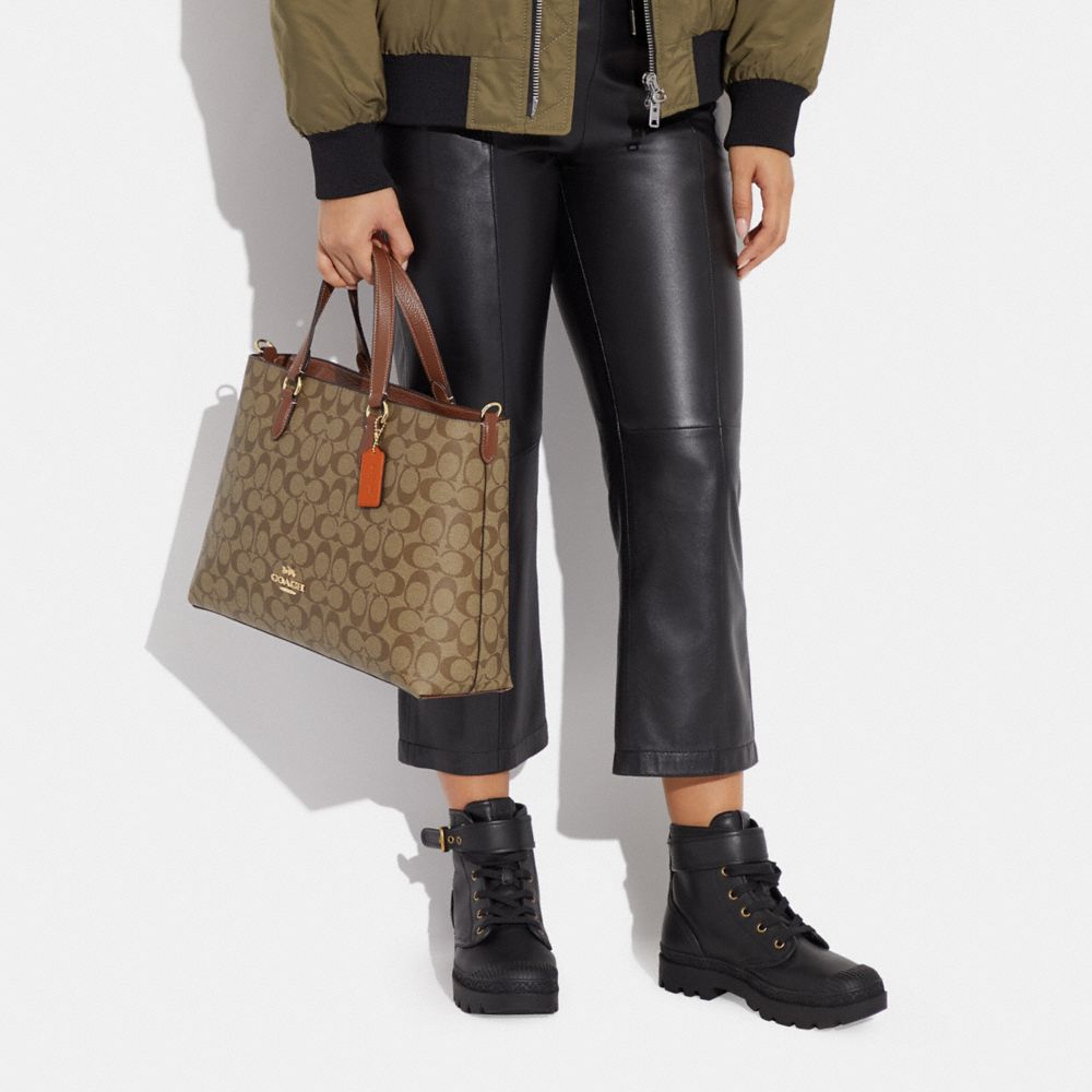 COACH®,Logan Carryall In Signature Canvas,,Detail View