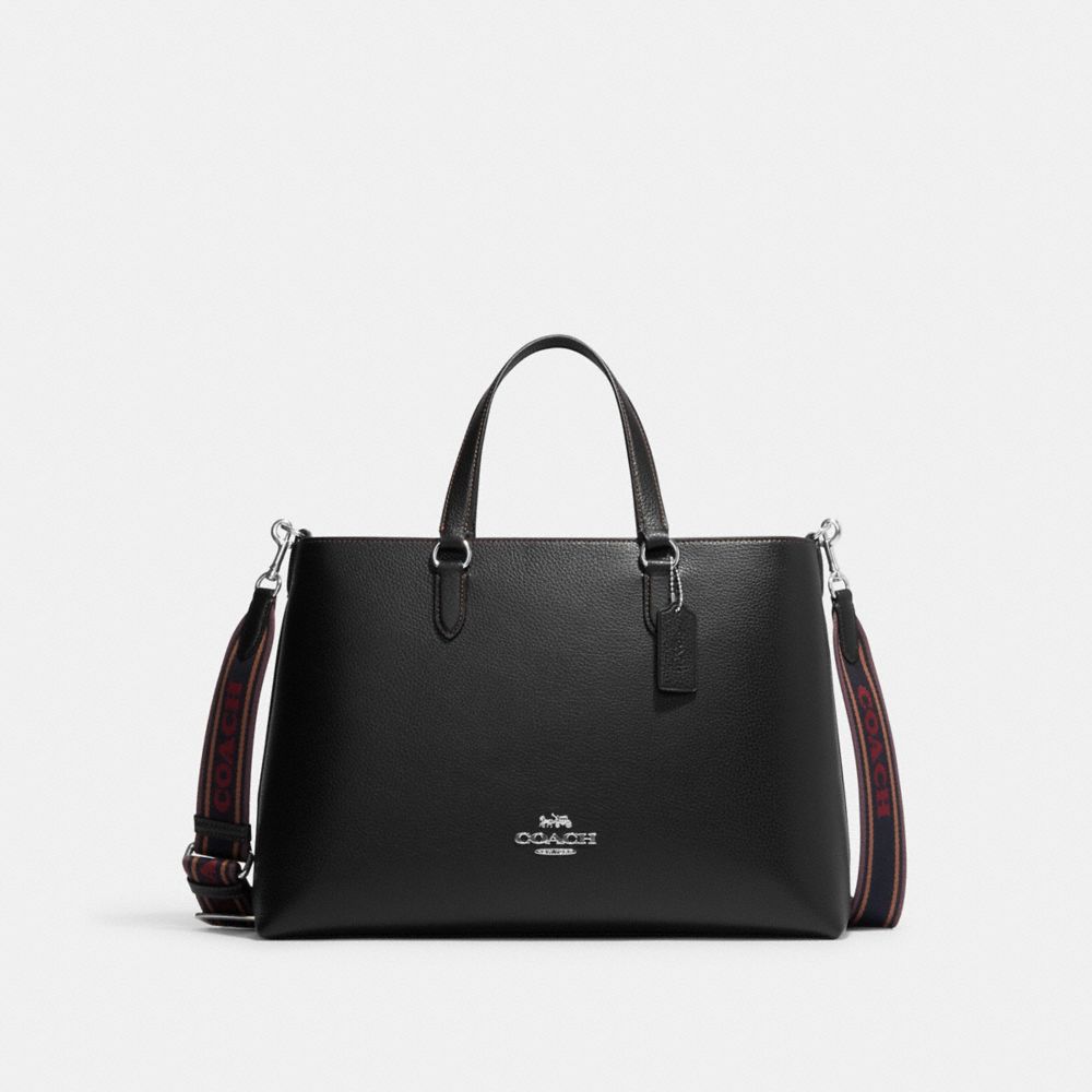 black coach bag