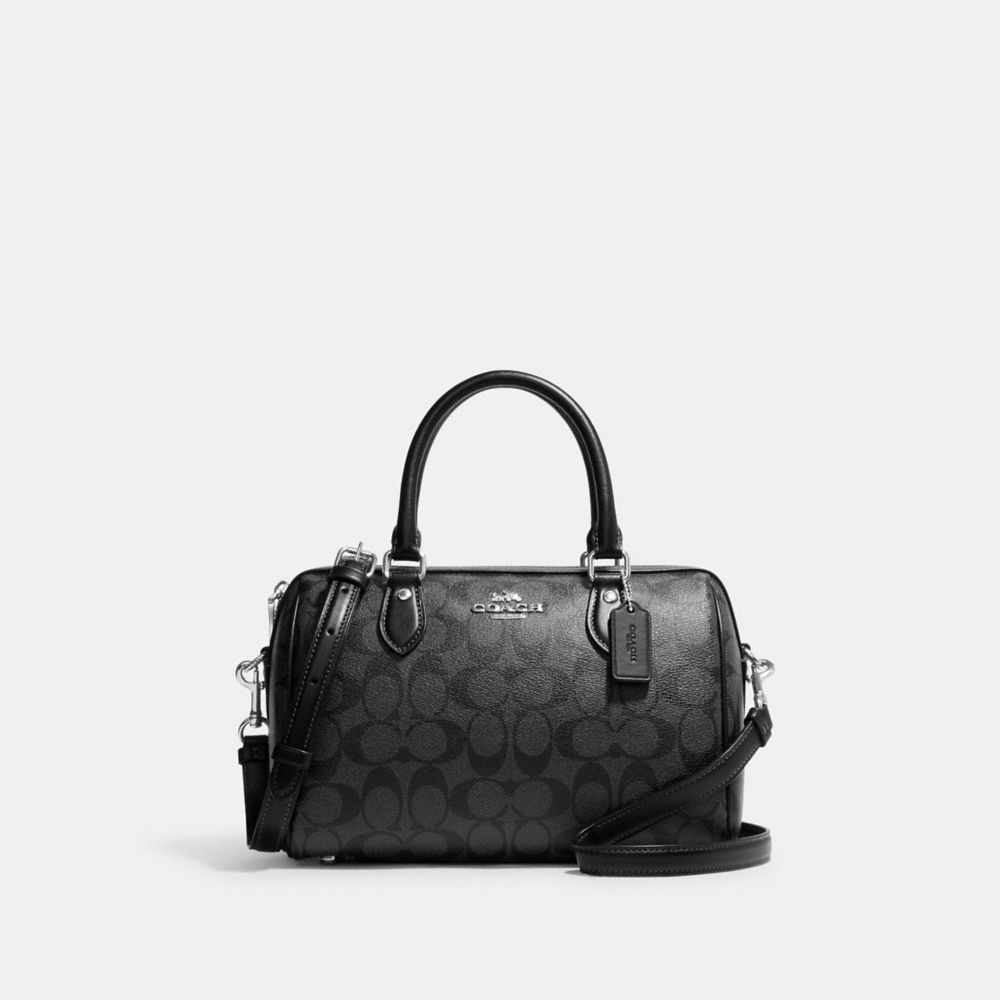Coach Women's Crossbody Handbag Small Town Bucket Handbag In Signature  Canvas, Graphite Black: Buy Online at Best Price in UAE 