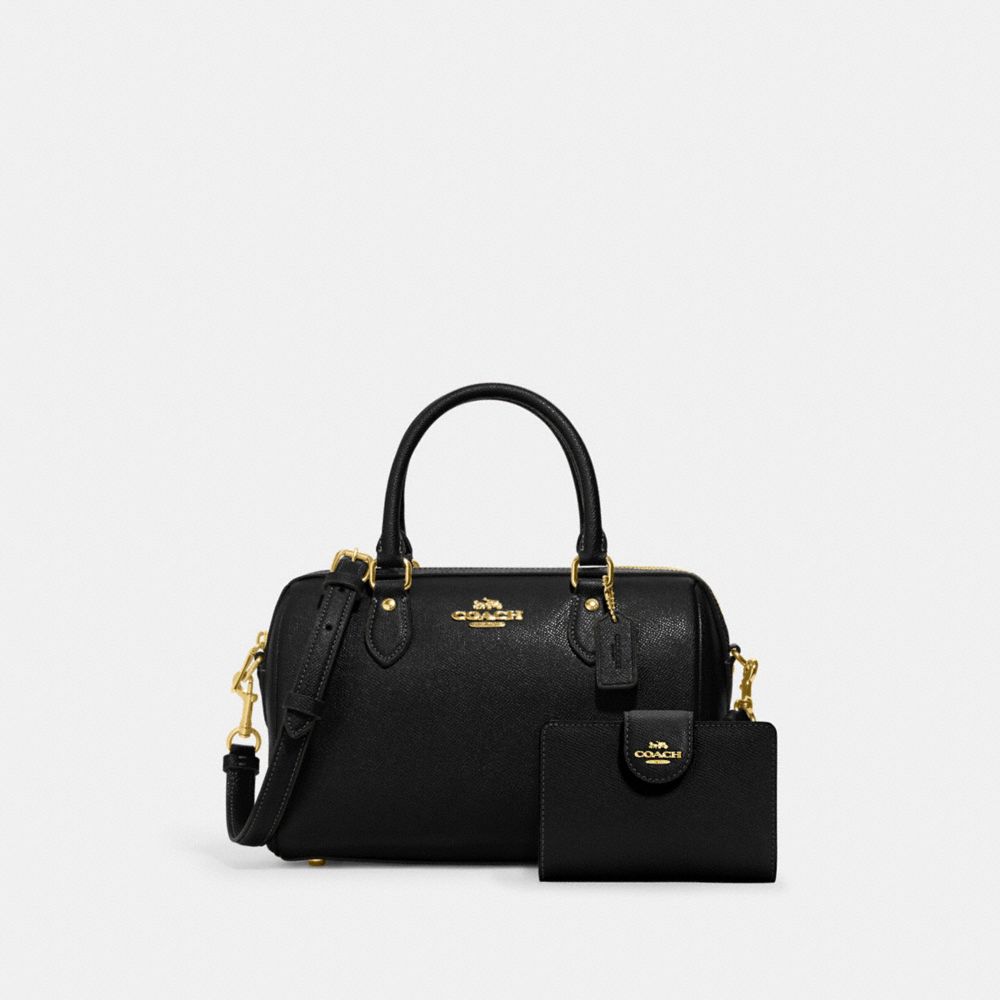 Coach mini best sale bennett satchel black