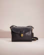 COACH®,VINTAGE DEVON BAG,Glovetanned Leather,Brass/Blue,Front View