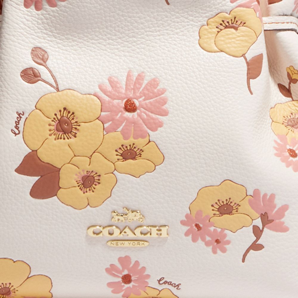 COACH® | Andy Crossbody With Floral Cluster Print