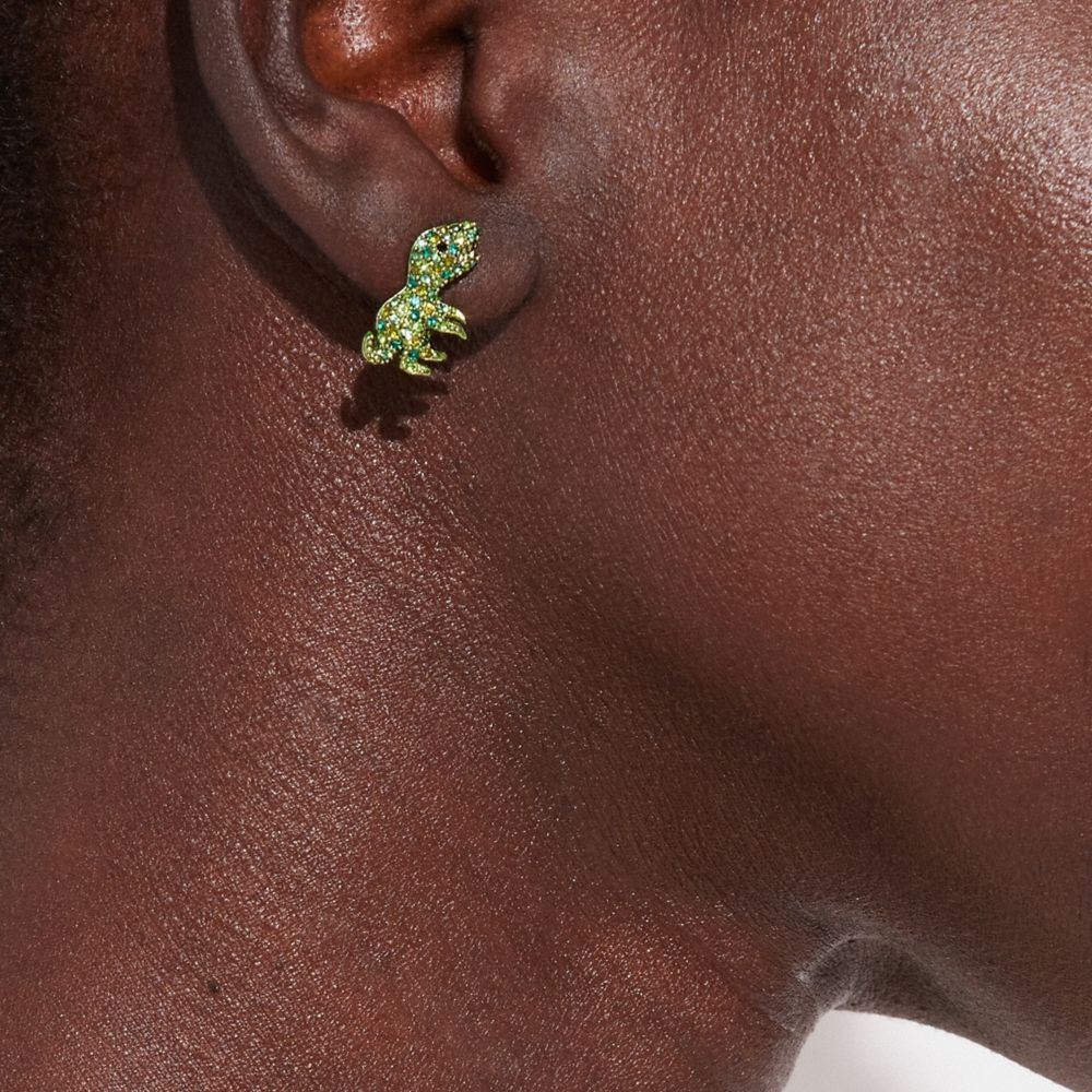 Coach rexy stud deals earrings