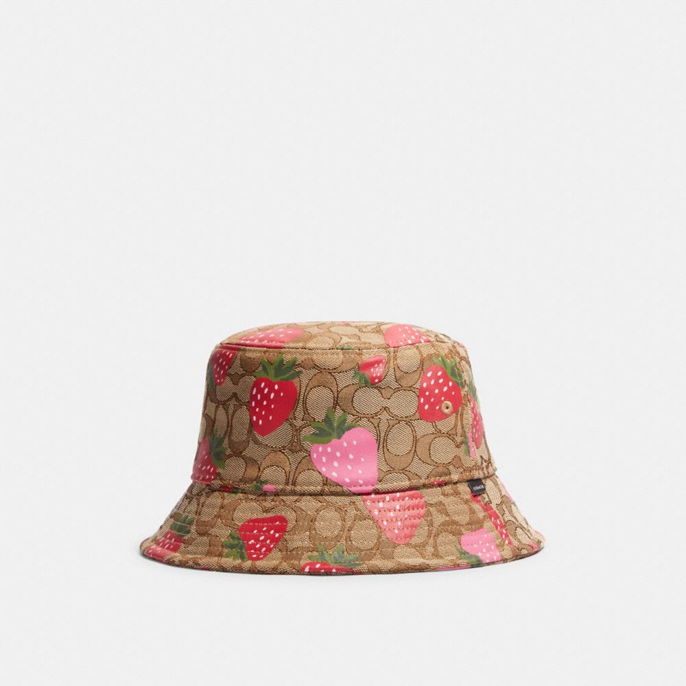 Coach hat discount bucket