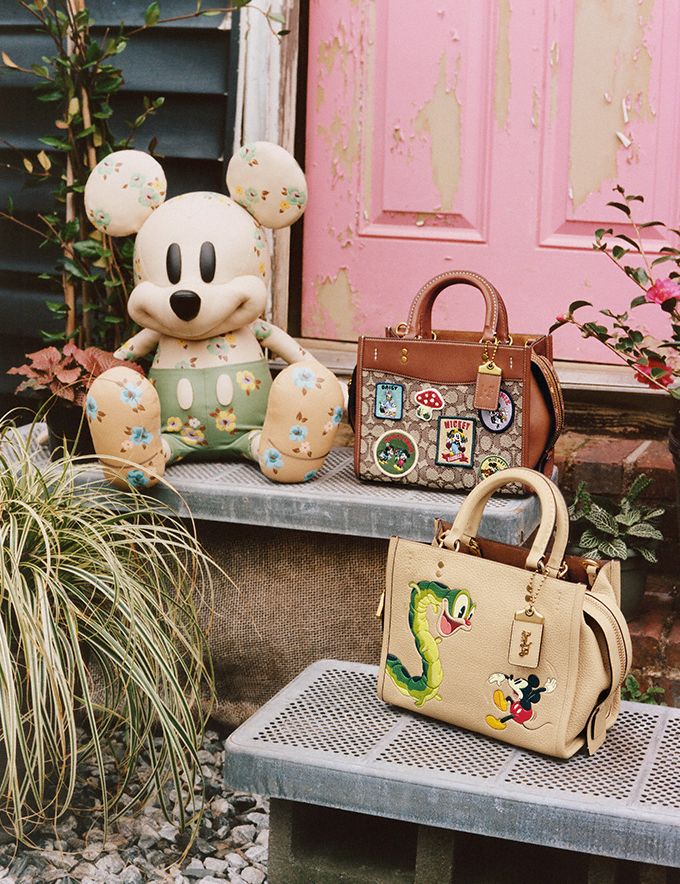 Disney x coach rogue best sale with patches