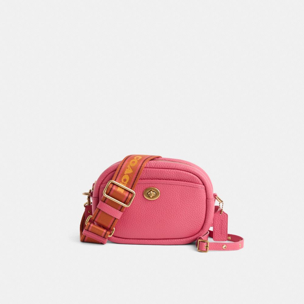 COACH®,Restored Camera Bag,,Front View