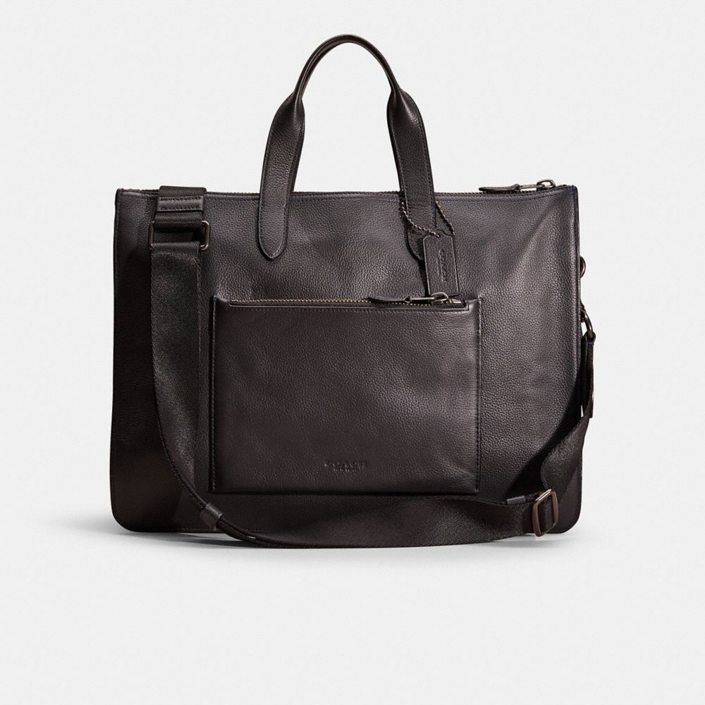 Coach mens briefcase sale