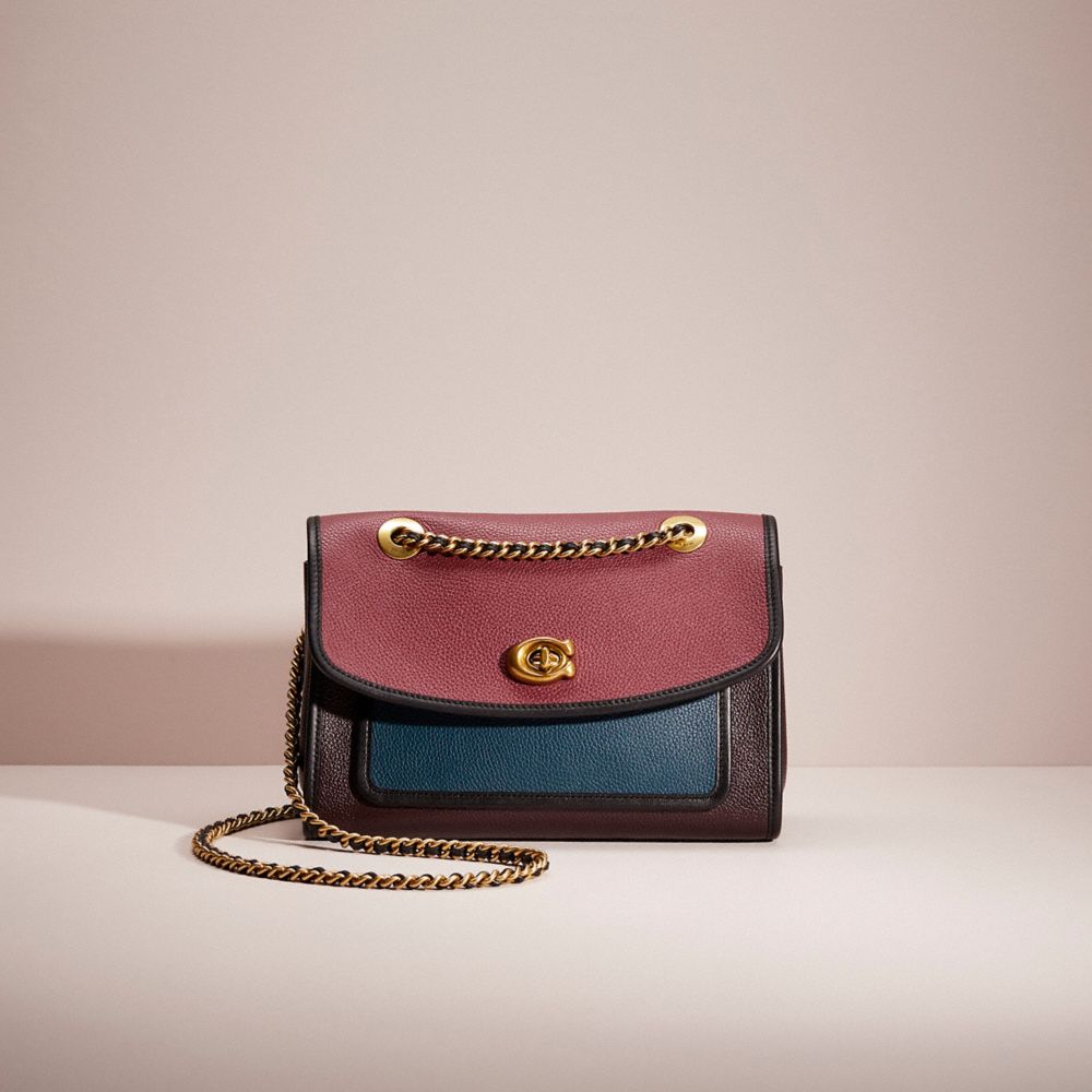 Coach parker store in colorblock