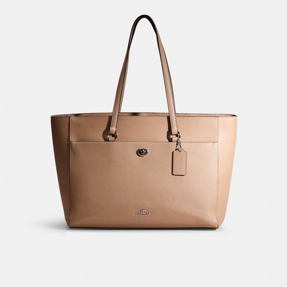 Coach leather store tote