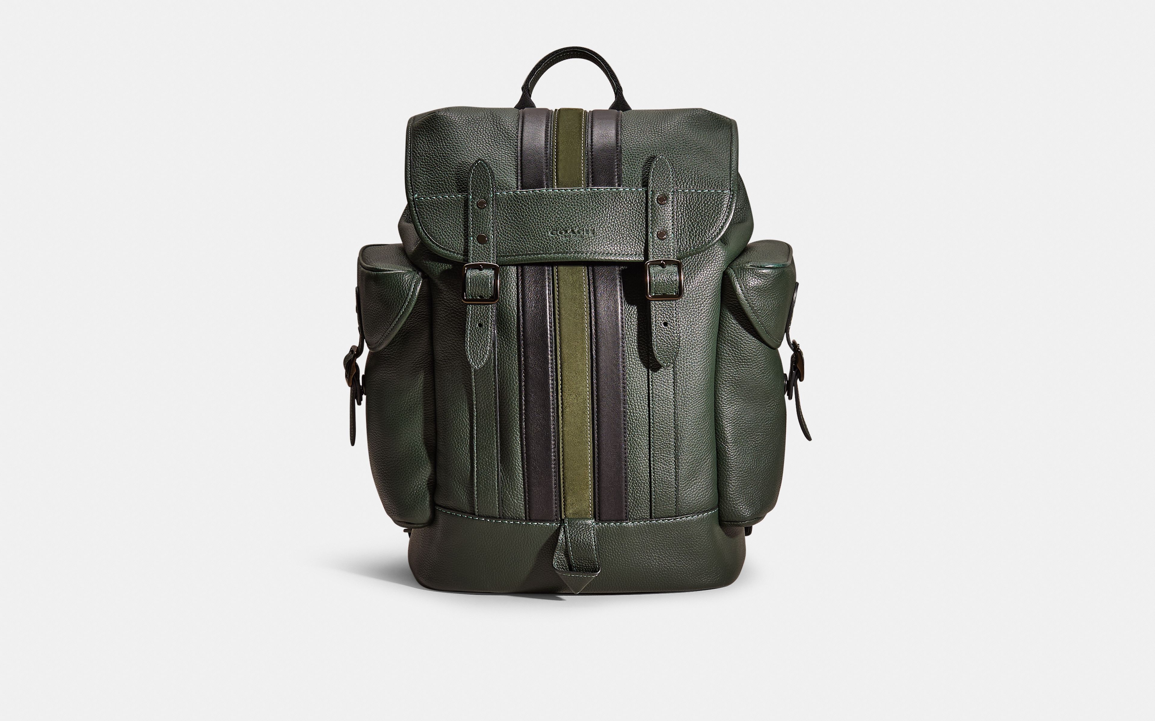 Restored Hitch Backpack With Varsity Stripe