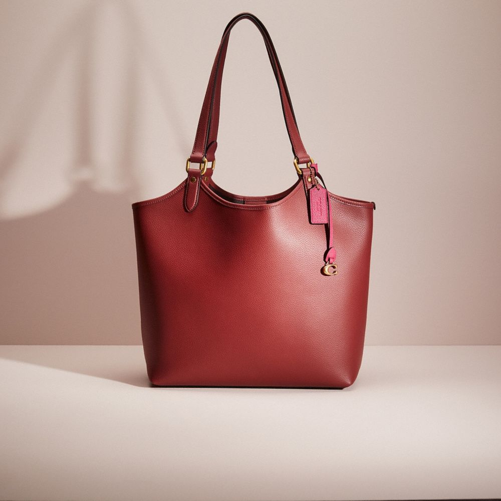 Coach Polished Pebble Leather Day Tote