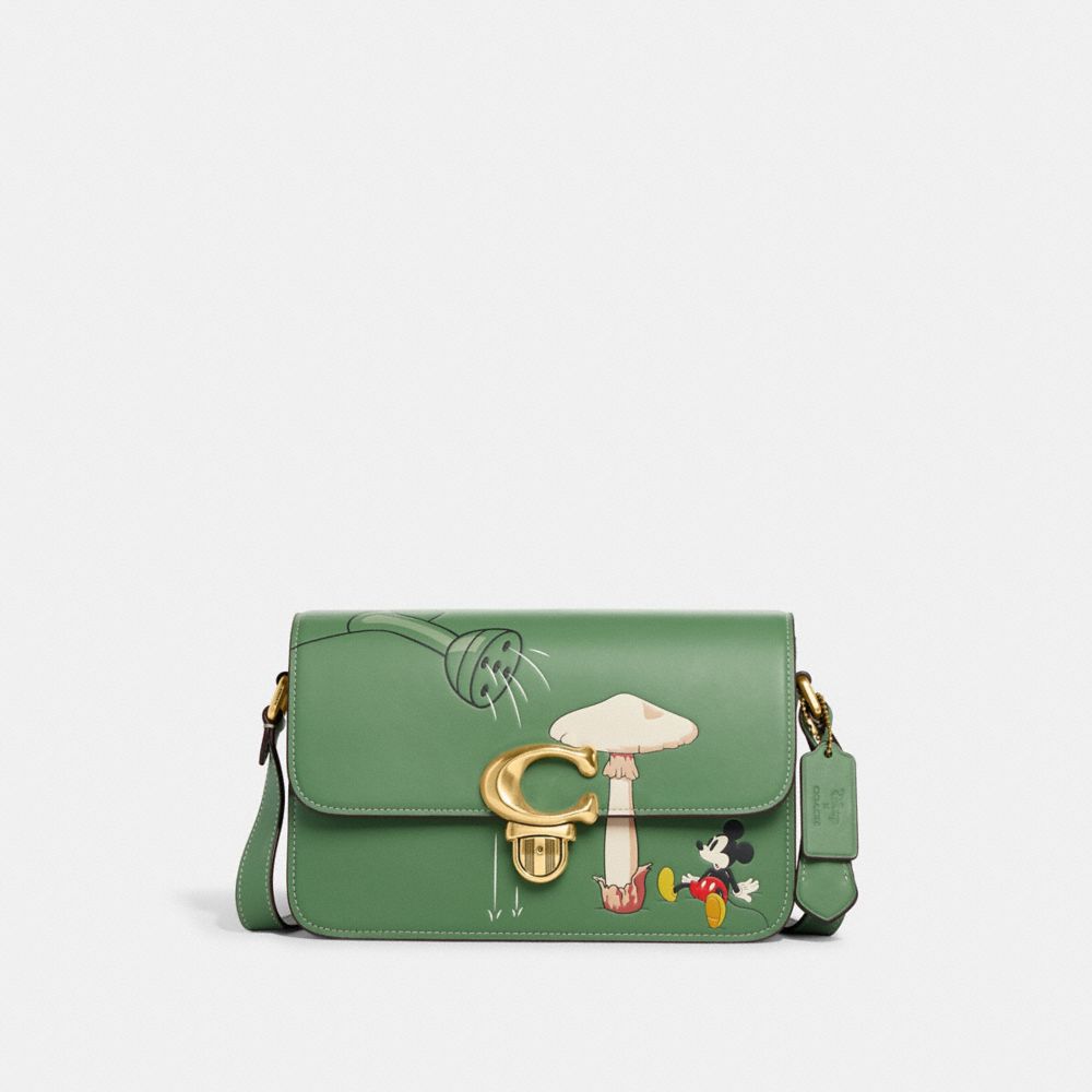 COACH® | Disney X Coach Studio Shoulder Bag With Mickey Mouse And