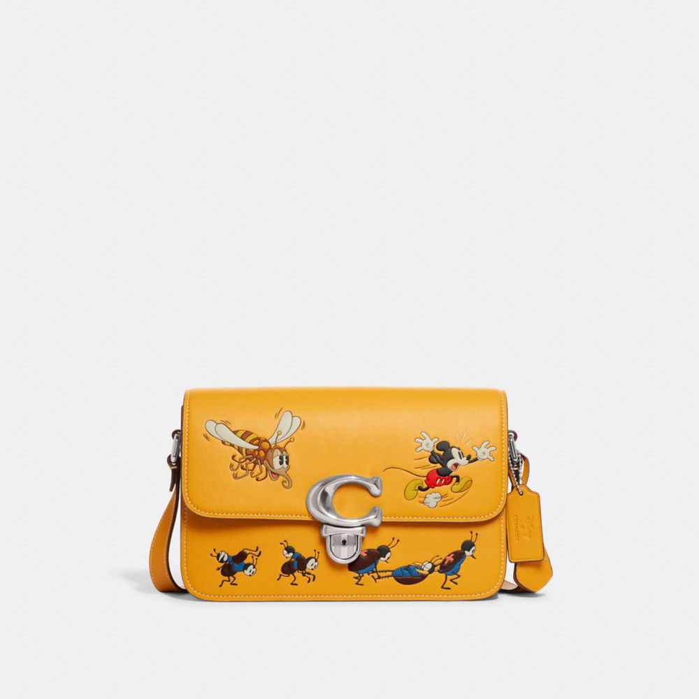 COACH® | Disney X Coach Studio Shoulder Bag With Mickey Mouse And Bugs