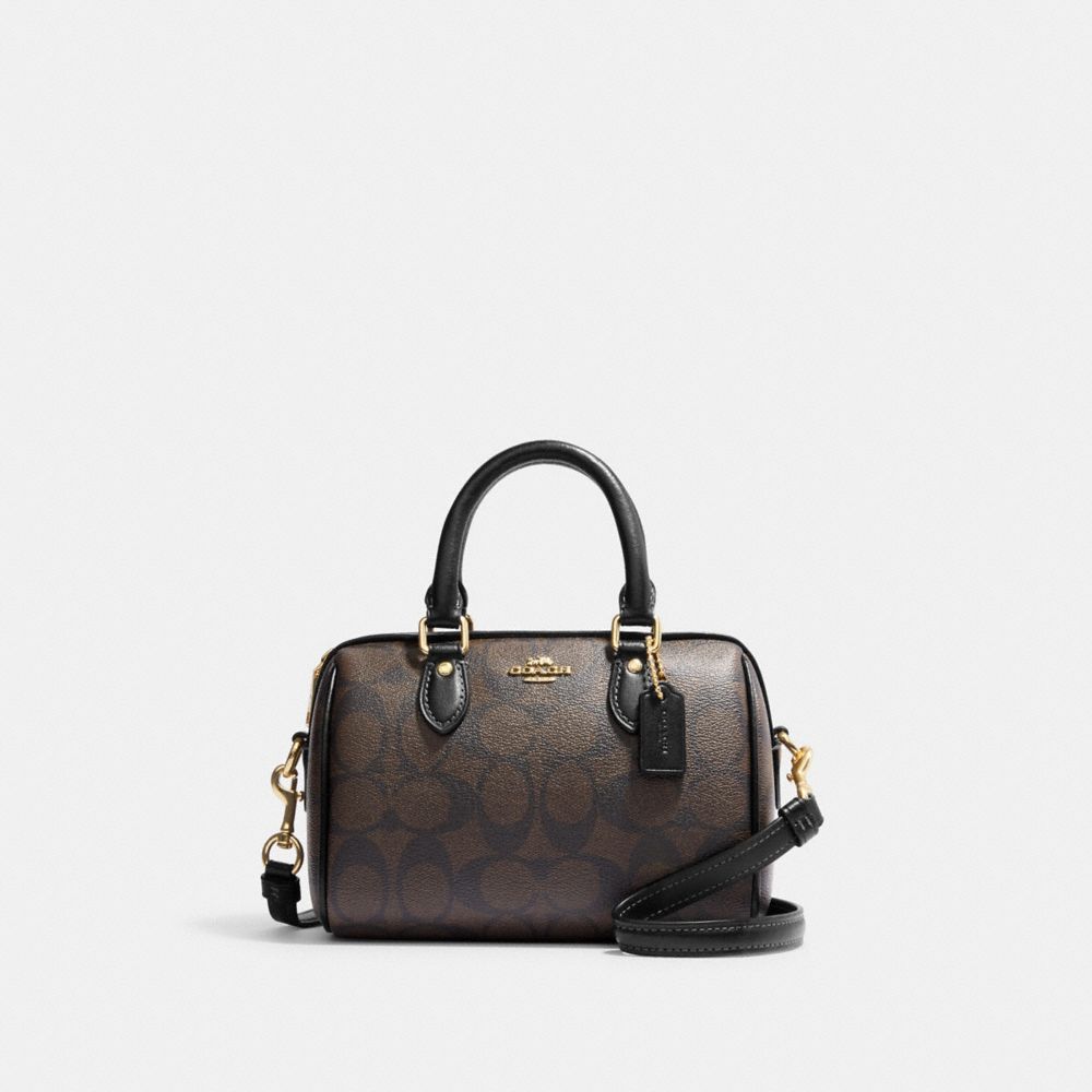 Coach Signature Canvas Mini Rowan 